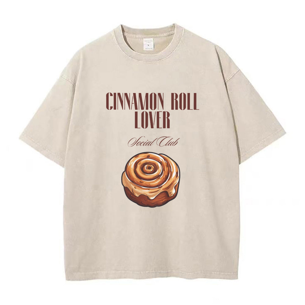 Cinnamon Roll Lover Social Club Unisex Tee