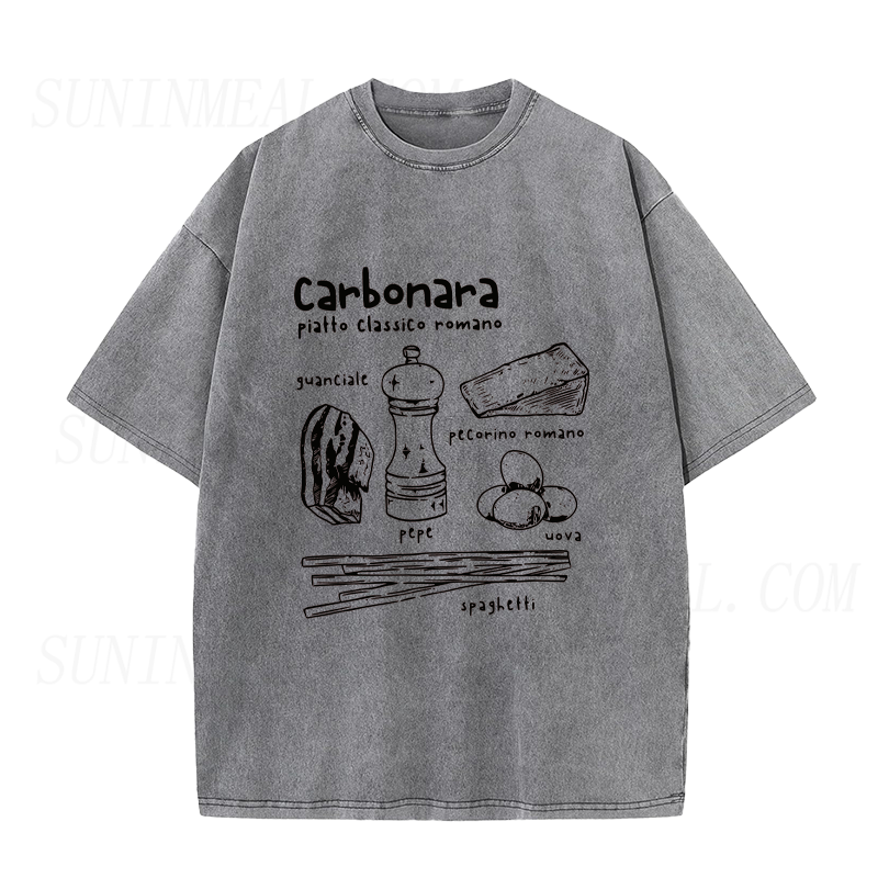 Carbonara Roma Pasta Unisex Tee