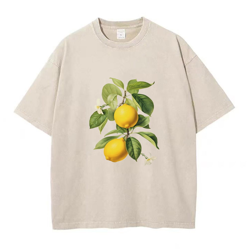 レモンユニセックスTシャツ