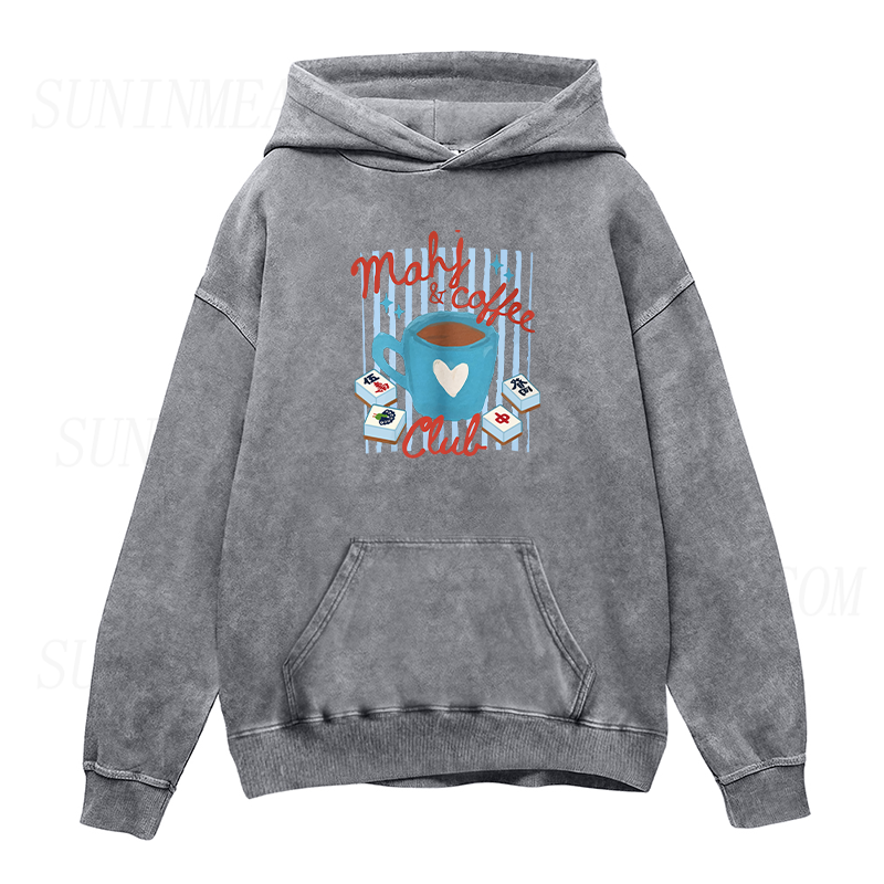 Mahjong&Coffee Club Unisex Hoodie
