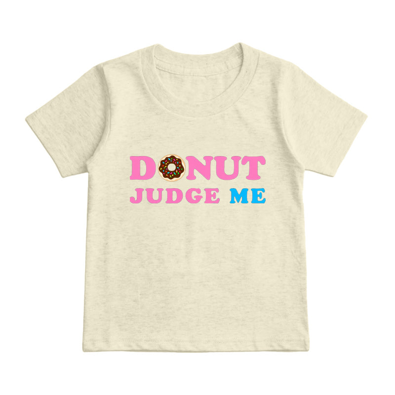donut judge me Kids T-Shirt