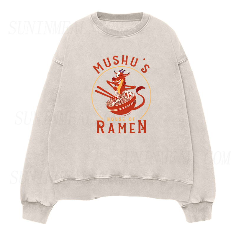 Mushu's House of Ramen Unisex Crewneck Sweatshirt