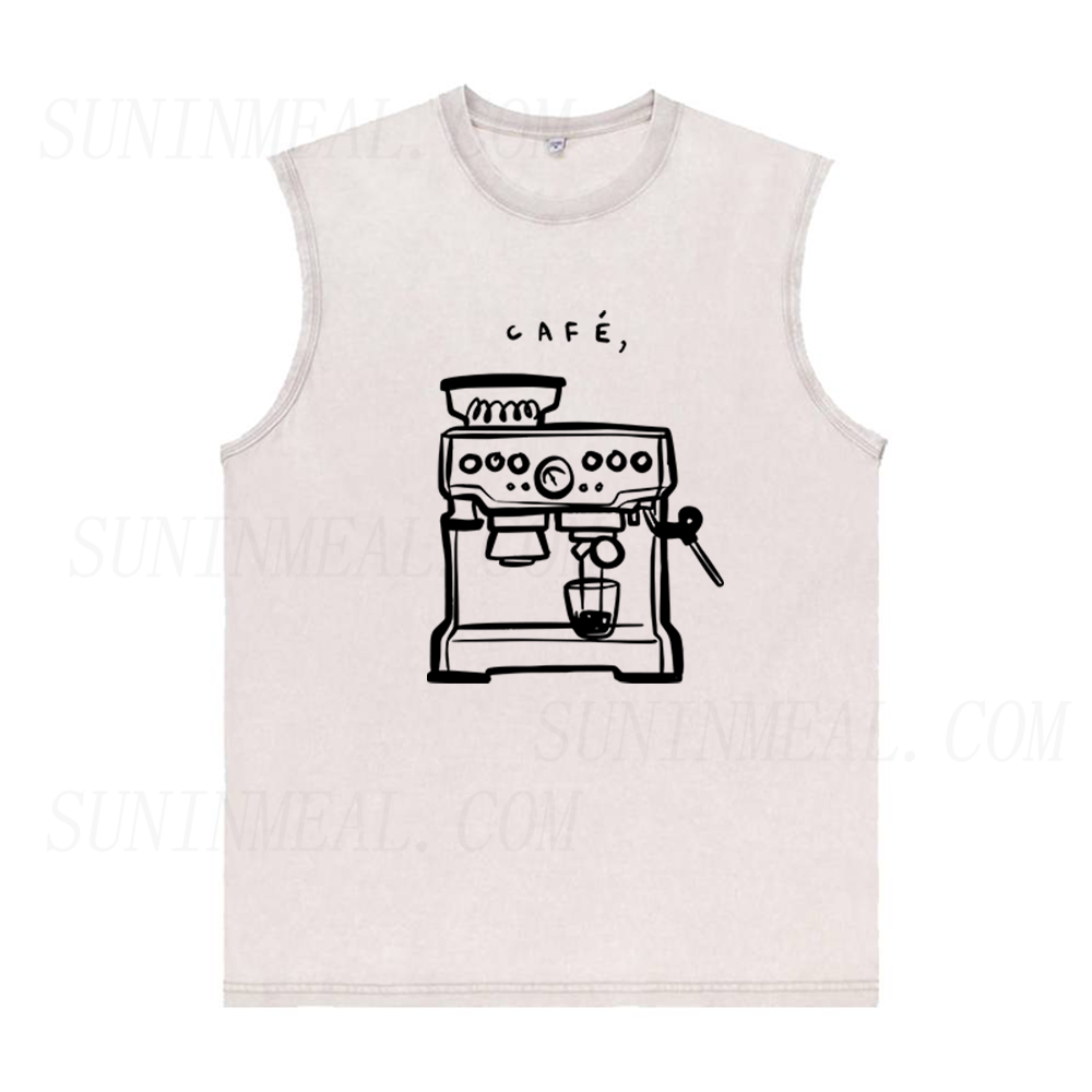 Cafe Mon Amour Unisex Tank Top