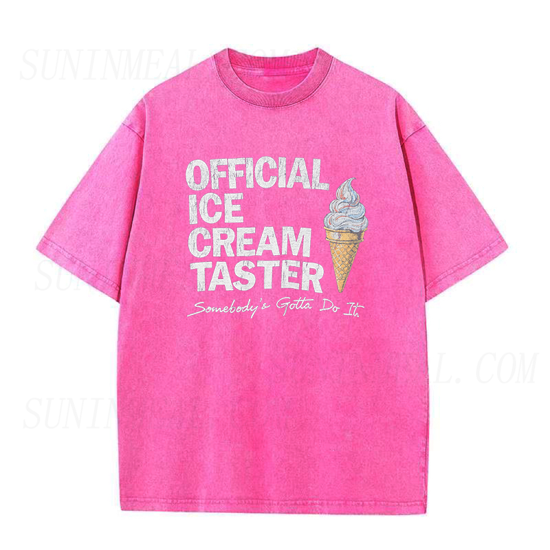 Official Ice Cream Taster Unisex Tee