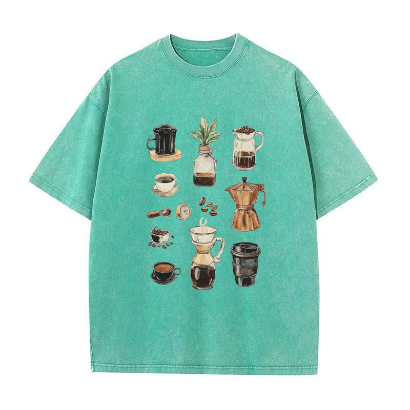 Minimal Coffee Set Unisex Tee