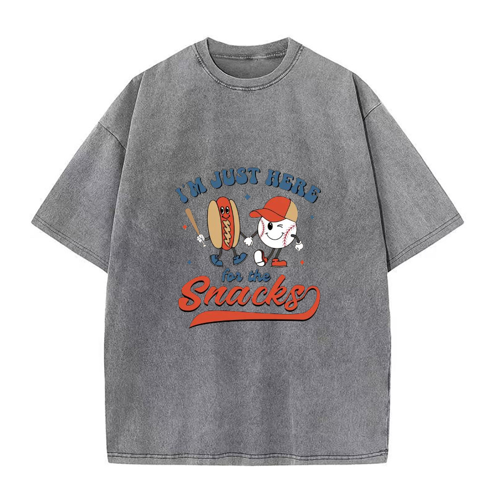 I'm Just Here For The Snacks Unisex Tee