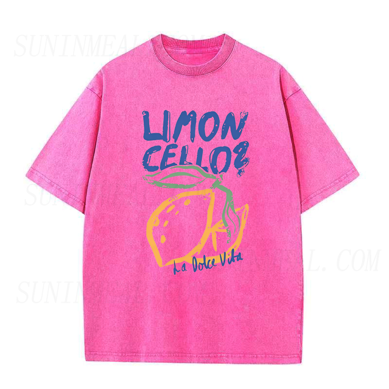 Retro Limoncello La Dolce Vita Unisex Tee
