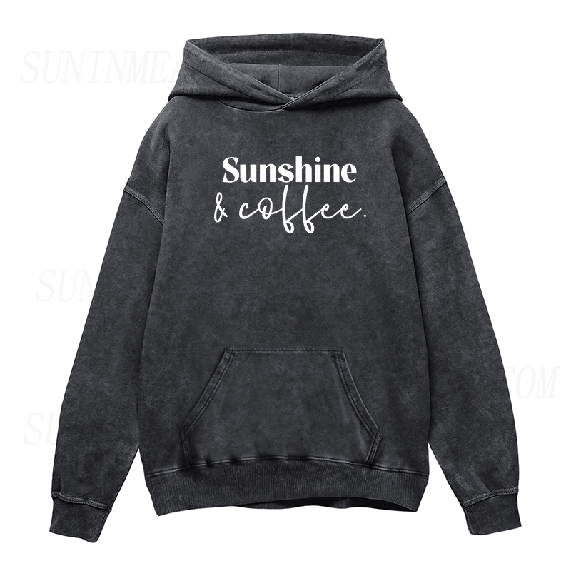 Sunshine and Coffee Unisex Hoodie