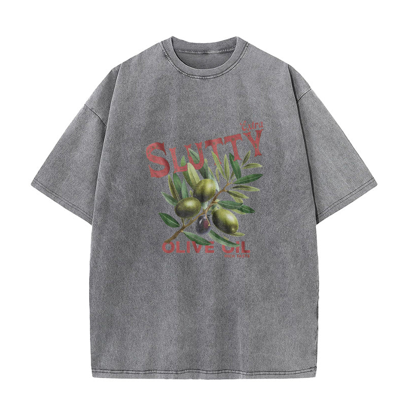 Extra Slutty Olive Oil Unisex Tee