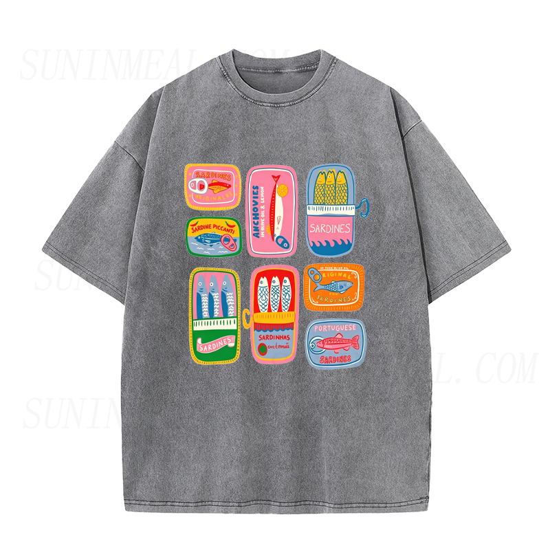 Sardine Tins Collection Unisex Tee