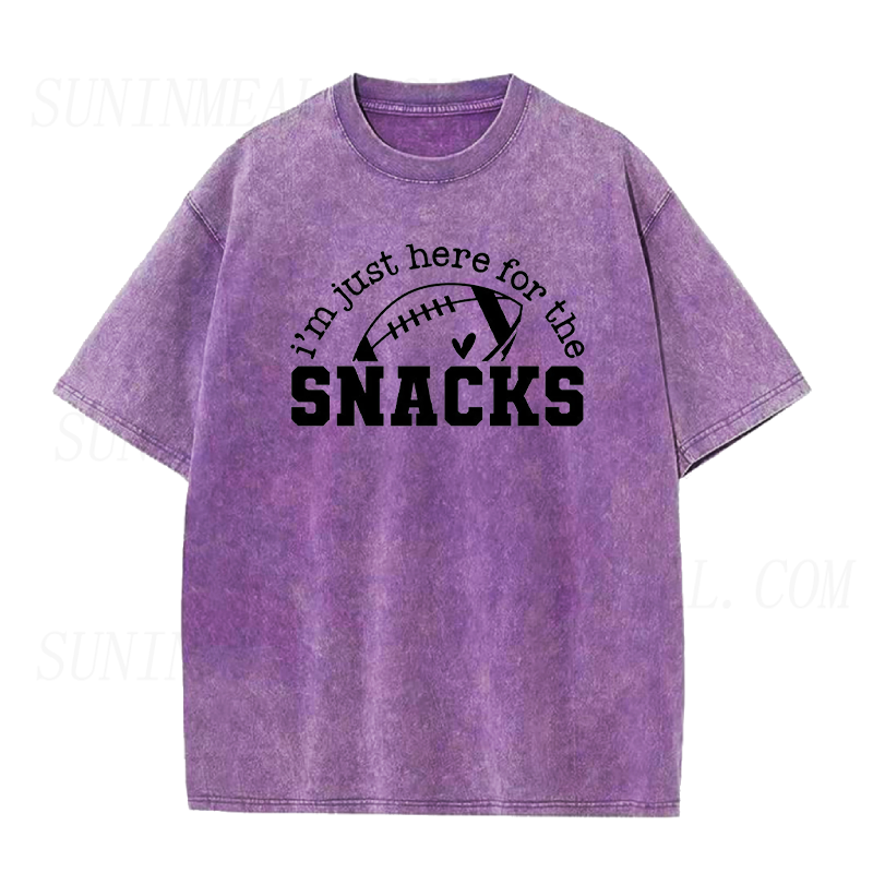 I'm Just Here for The Snacks Unisex Tee