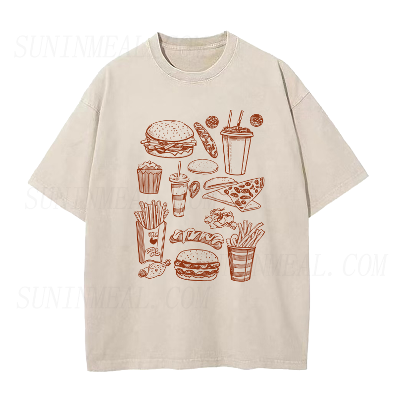 Fast Food Frenzy Unisex Tee