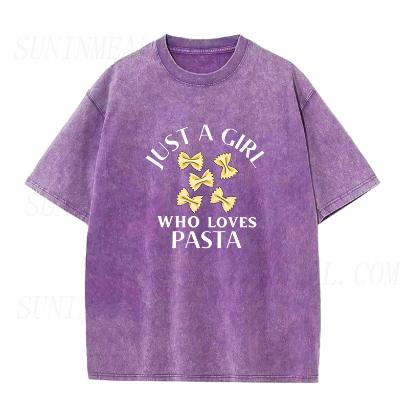 Pasta Obsessed Girl Unisex Tee