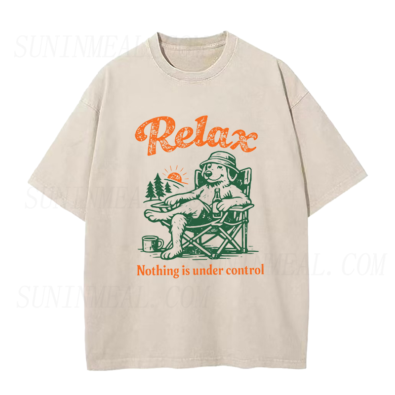 Relax Nothing Is Under Control Unisex Tee