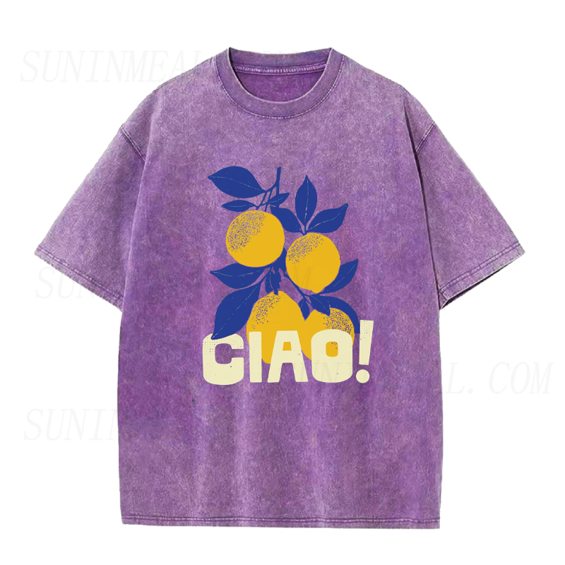 Ciao Italian Lemons Unisex Tee