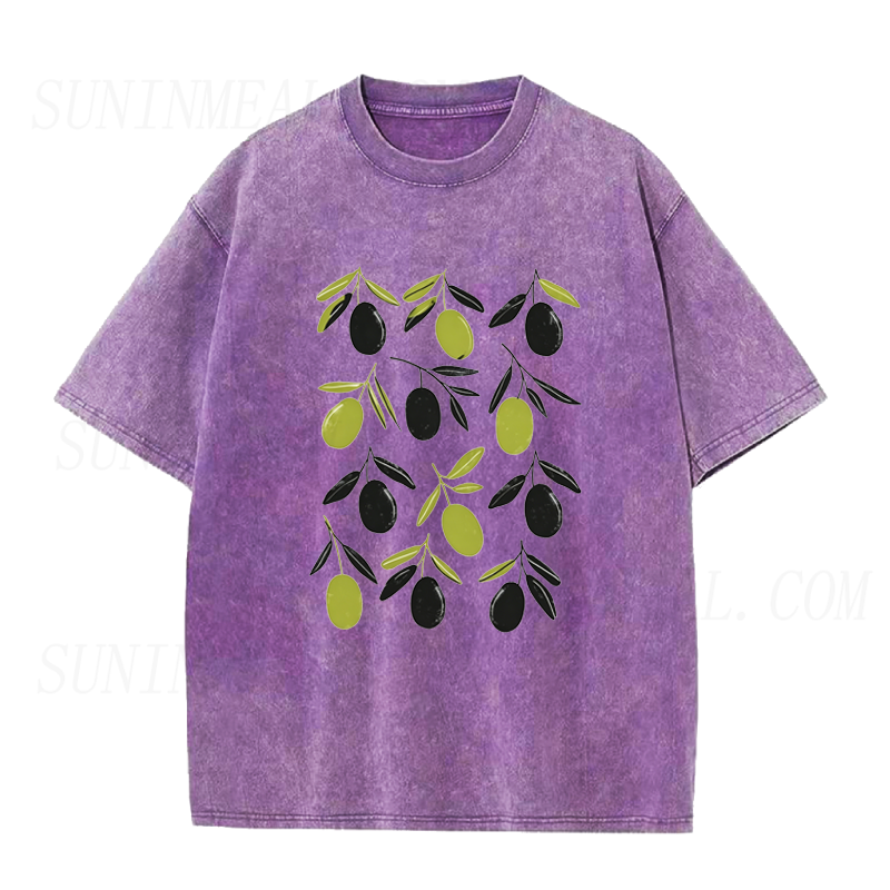 Retro Olives Unisex Tee