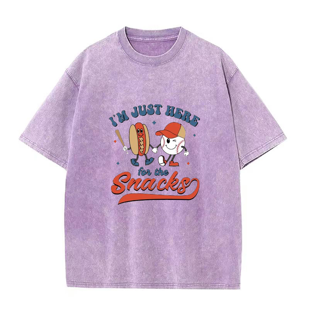 I'm Just Here For The Snacks Unisex Tee