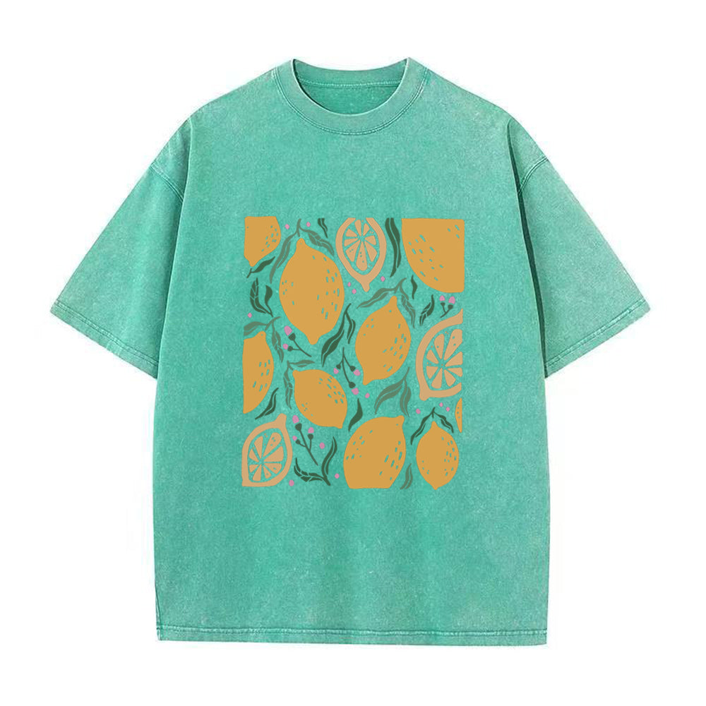 レモンユニセックスTシャツ