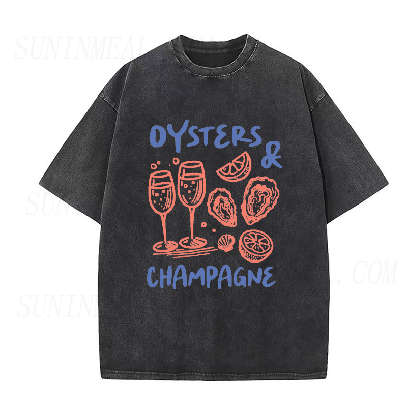 Oysters & Champagne Unisex Tee