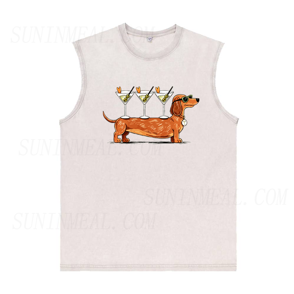 Weenies & Martinis Unisex Tank Top