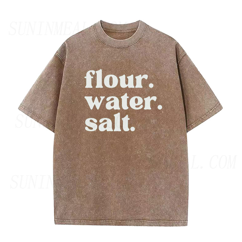 Flour Water Salt Sourdough Unisex Tee