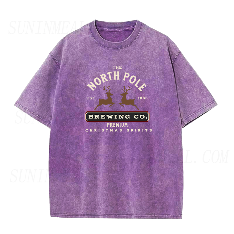 North Pole Brewing CO Christmas Unisex Tee
