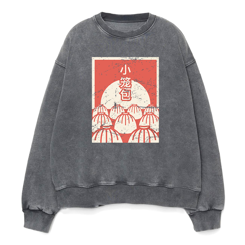 Distressed Soup Dumpling Unisex Crewneck Sweatshirt