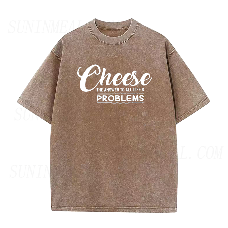 チーズ・ザ・アンサー ユニセックスTシャツ