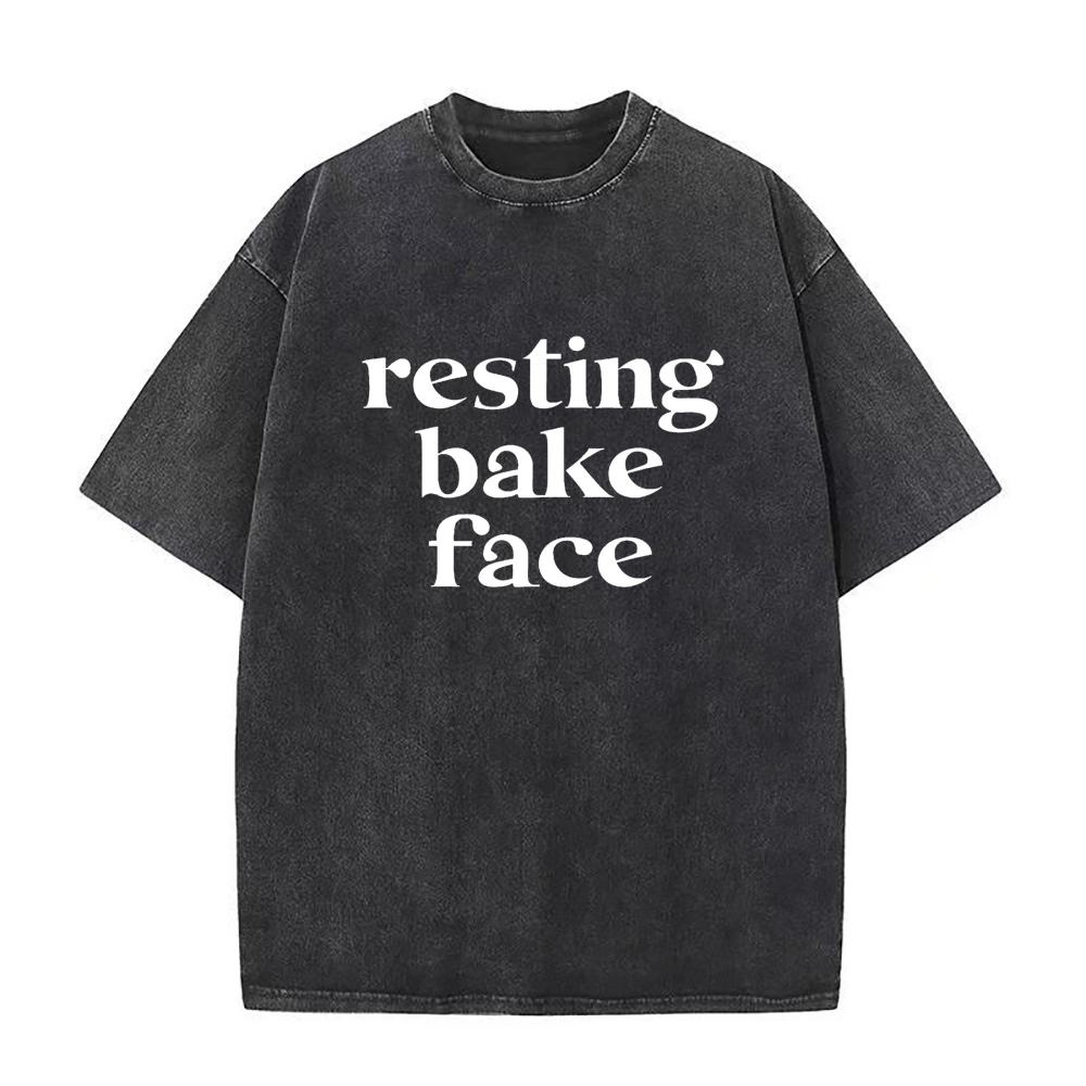 resting bake face Unisex Tee