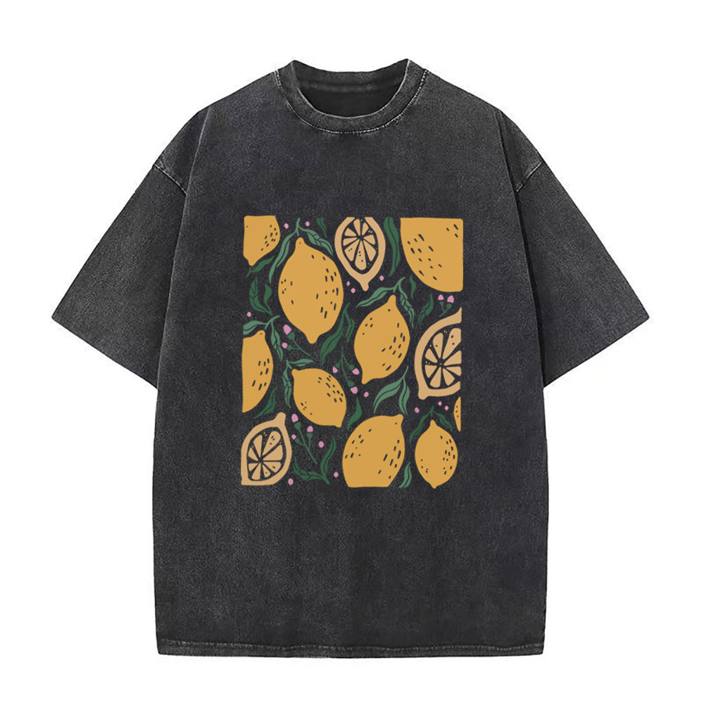 レモンユニセックスTシャツ