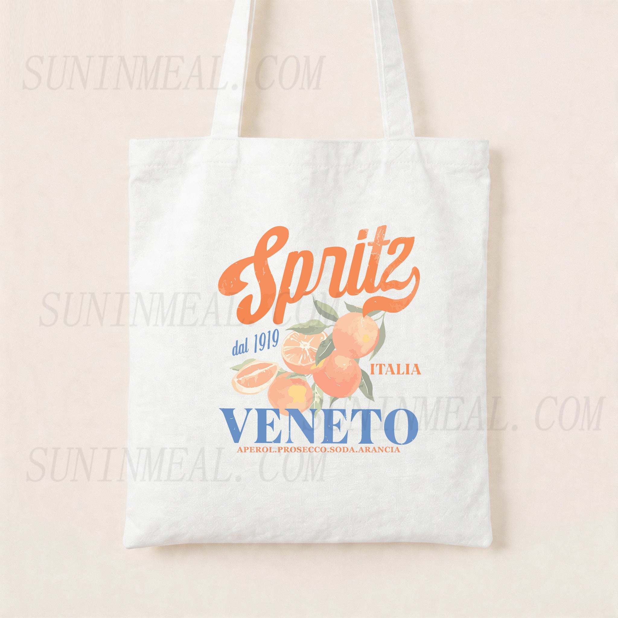 Spritz Veneto Canvas Tote Bag