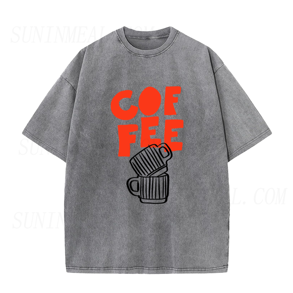 Retro Minimalist Coffee Unisex Tee