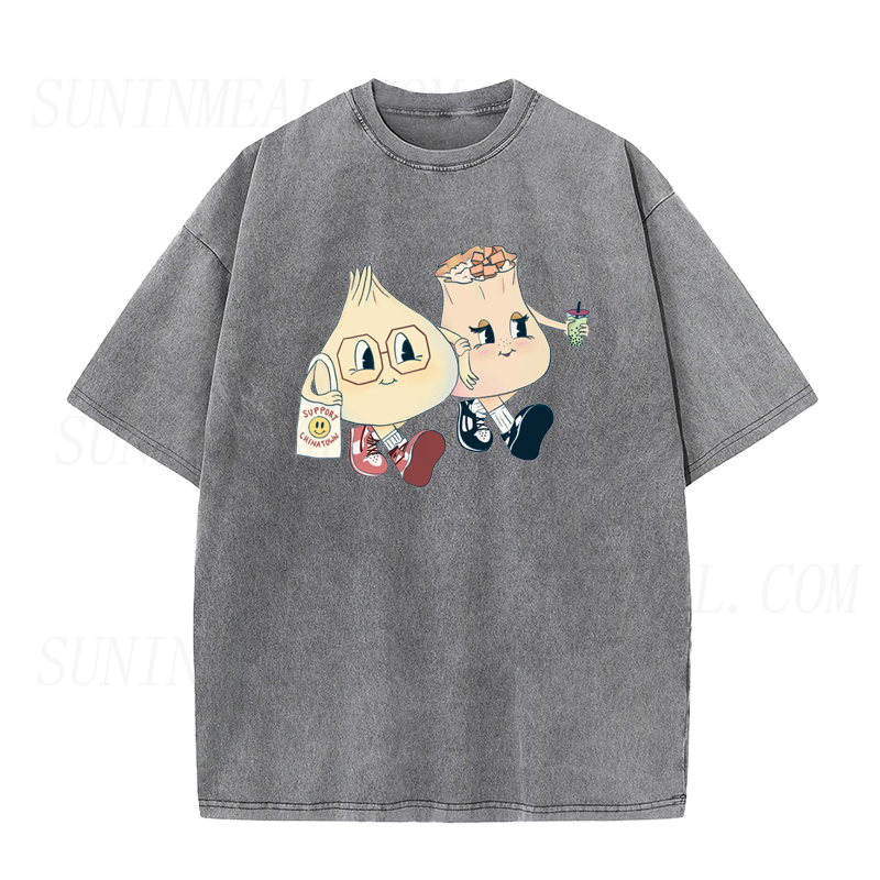 Support Chinatown Soup Dumpling and Shu Mai Unisex Tee
