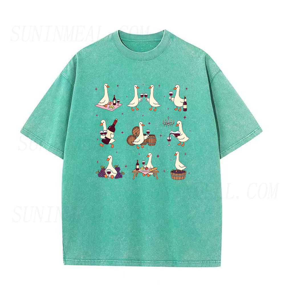 Silly Goose Wine Lover Unisex Tee