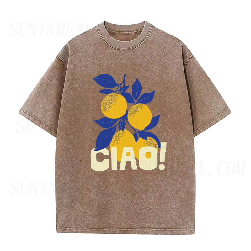 Ciao Italian Lemons Unisex Tee