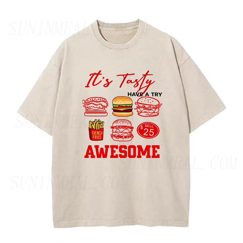 It's Tasty Burger & Fries Unisex Tee