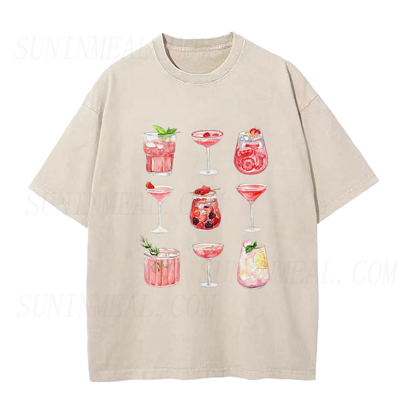 Pink Cocktail Unisex Tee