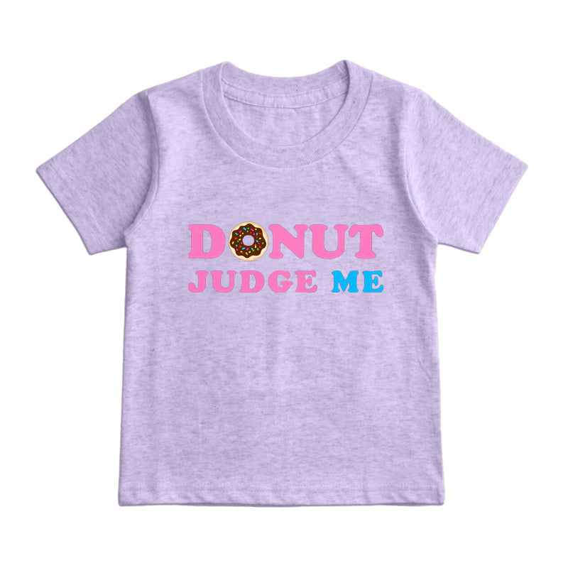 donut judge me Kids T-Shirt
