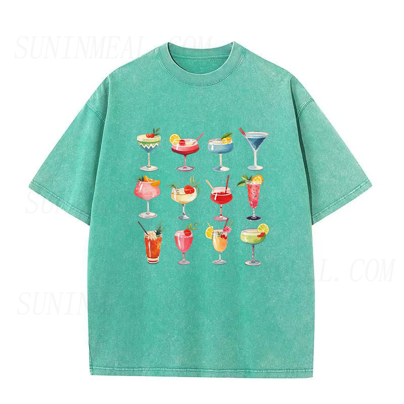 Watercolor Cocktail Collection Unisex Tee