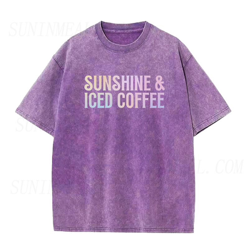 Sunshine & Iced Coffee Unisex Tee