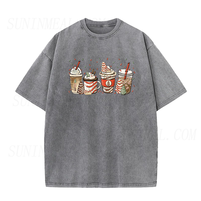 Christmas Tree Cake Coffee Unisex Tee