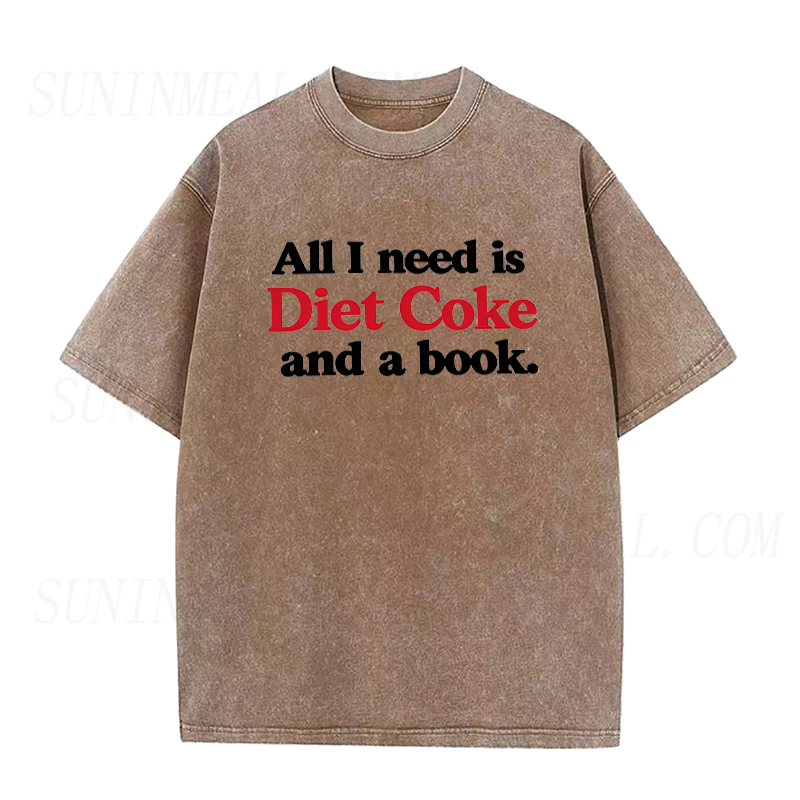 Books & My Go To Drink Unisex Tee