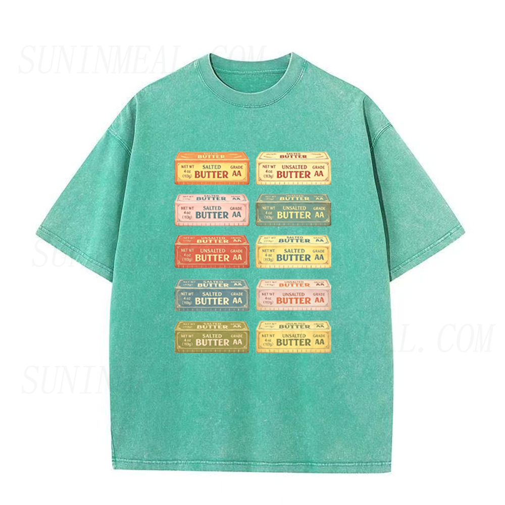 Vintage Butter Sticks Graphic Unisex Tee