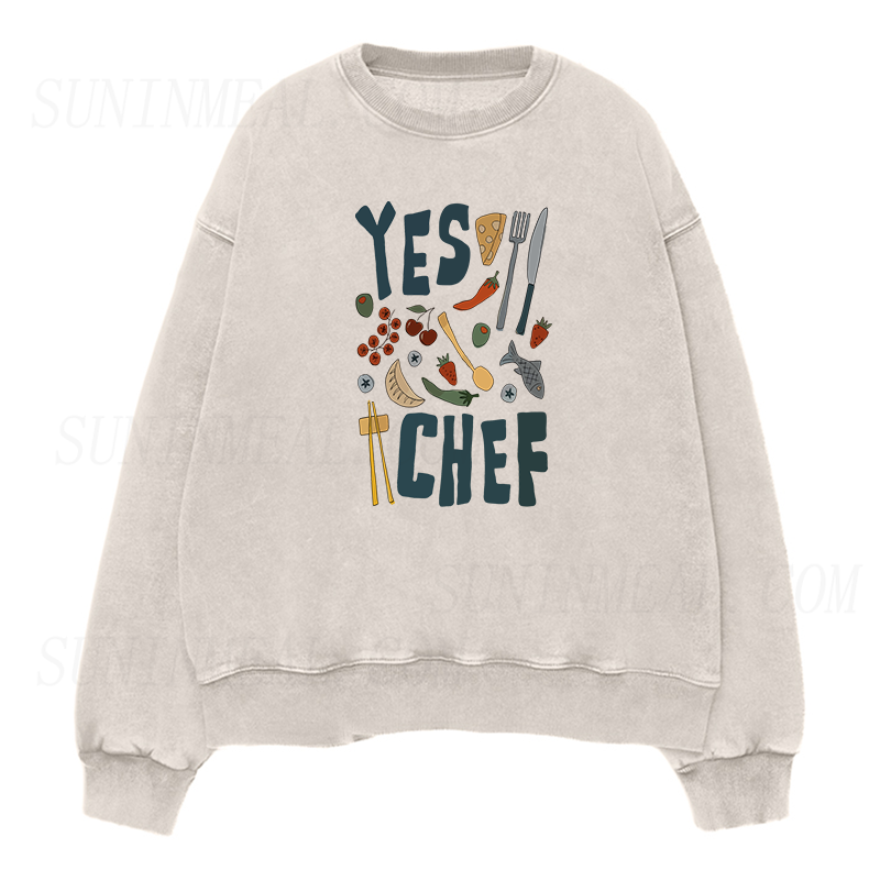 yes chef Unisex Crewneck Sweatshirt