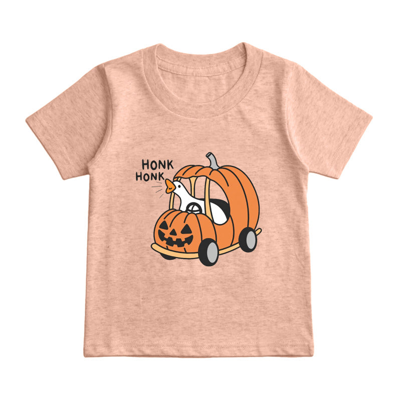 Halloween Goose Machine Kids T-Shirt