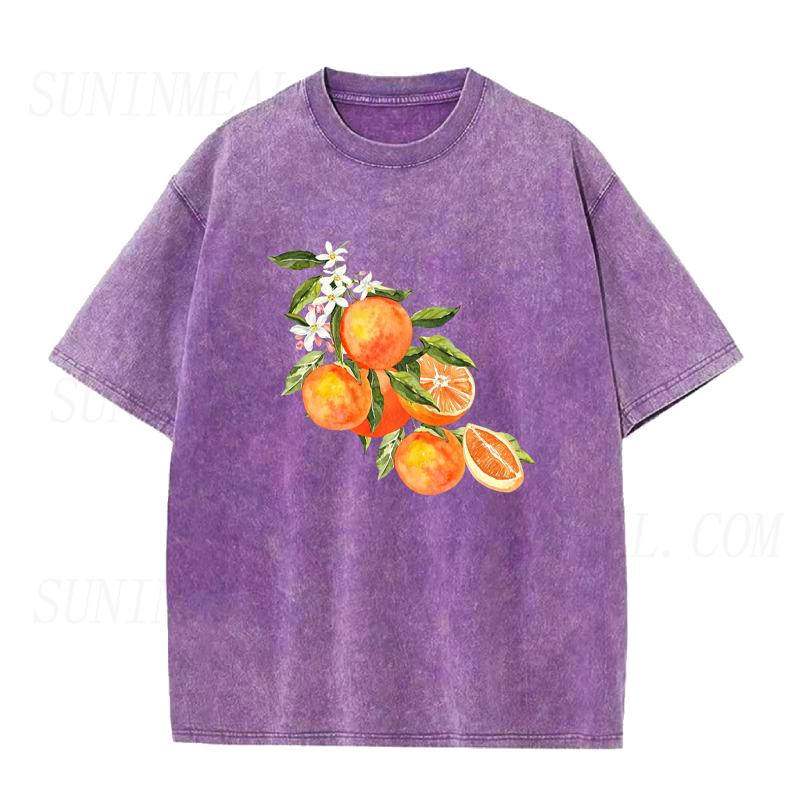 Orange Blossoms Unisex Tee