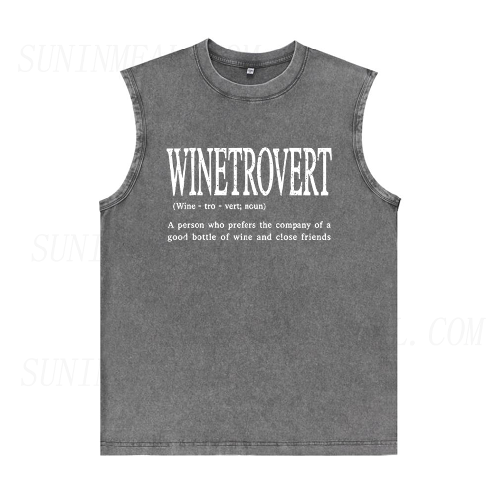 Funny Wine Definition Unisex Tank Top