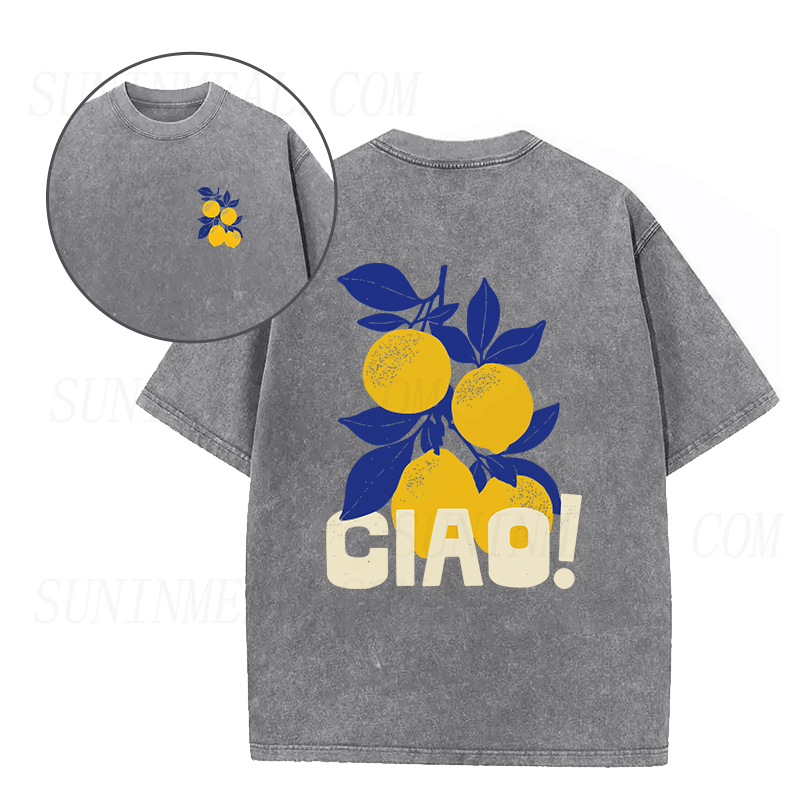 Ciao Italian Lemons Unisex Tee