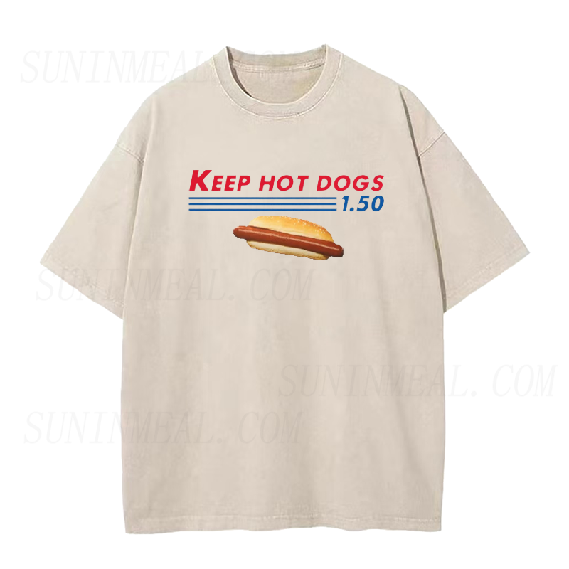 Keep Hot Dogs $1.50 Unisex Tee