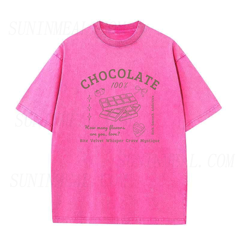 Chocolate 100% Unisex Tee